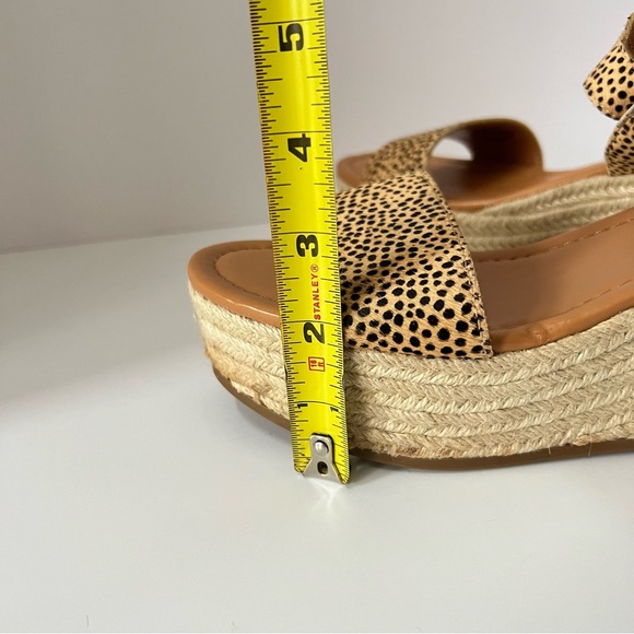 J. Crew Leopard Print Espadrille Size 7.5 - Picture 12 of 16